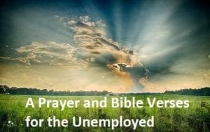 bible verse and prayer for unemployment