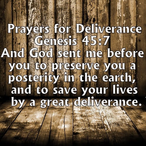 prayers for deliverance
