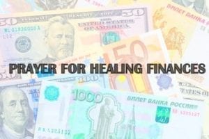PRAYER FOR HEALING FINANCES